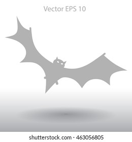 flying bat vector illustration