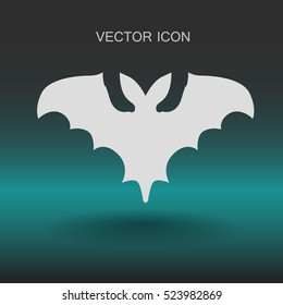 flying bat vector illustration