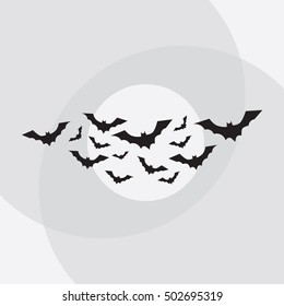 Flying bats vector. Bat cartoon. Bat vampire. Bat animal. Bat isolated. Bat vector. Bat halloween. Bat illustration.