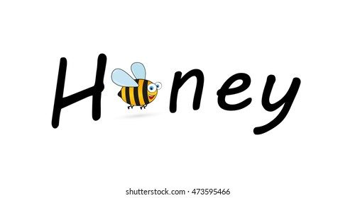 flying bee.honey