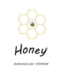 flying bee.honey