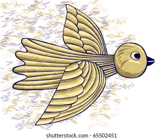 Flying bird