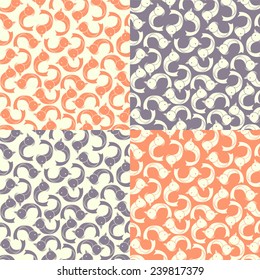 Flying Bird Collection,vector illustration