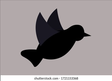 flying bird design vector illustration bird