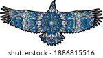 Flying bird, Eagle Mandala, Flying eagle Sticker, Bird with Wings Shirt, Big flying bird, Bird in Flight Cricut