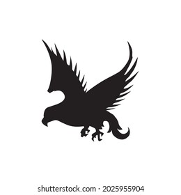 flying  bird icon symbol illustration shape element vector design