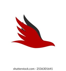 The Flying Bird Illustration Logo is suitable for those who love freedom