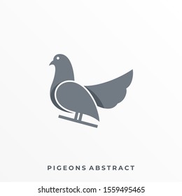 Flying Bird Illustration Vector Template, Suitable for Creative Industry, Multimedia, entertainment, Educations, Shop, and any related business