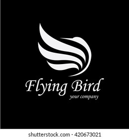 flying bird logo