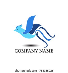 flying bird logo
