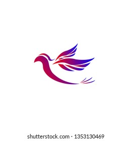 flying bird logo 3