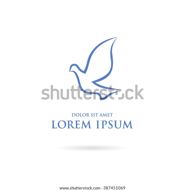 Flying Bird Logo Stock Vector (Royalty Free) 387451069 | Shutterstock