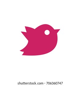 Flying Bird Logo design abstract vector template linear style.Dove Pigeon Logotype concept outline icon.