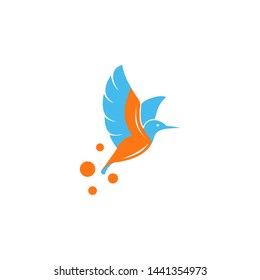 flying bird logo design drawings