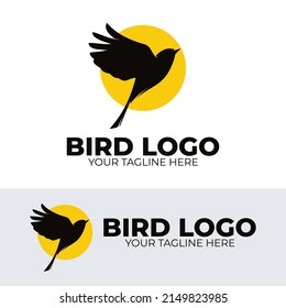 Flying bird logo design inspiration