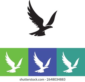 Flying bird logo modern design