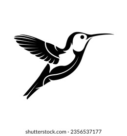 flying bird logo template, flying bird vector illustration, flying bird element vector illustration