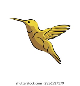 flying bird logo template, flying bird vector illustration, flying bird element vector illustration