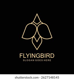 Flying Bird Modern Logo Design