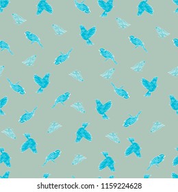 flying bird pattern graphic background,