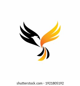 Flying Bird vector, Flying bird logo