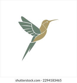Flying Birds Logo Design Vector 