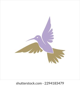 Flying Birds Logo Design Vector 