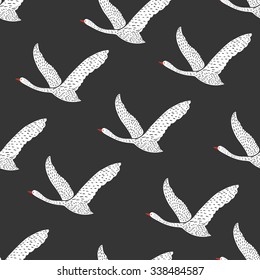 flying birds pattern
