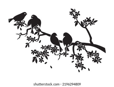 

Flying Birds Wall Decal, Birds Wall Sticker for Living
