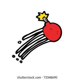 flying bomb cartoon