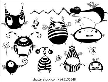 flying bugs monster