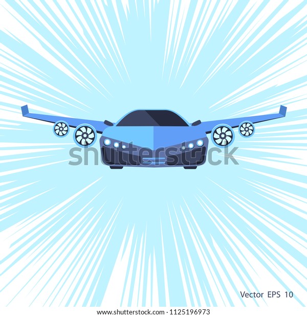 Flying car .Super high\
speed machine