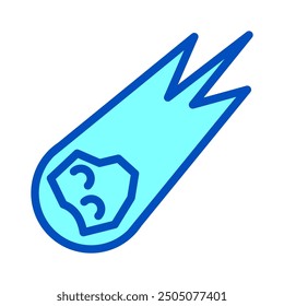Flying Comet for Space Icon