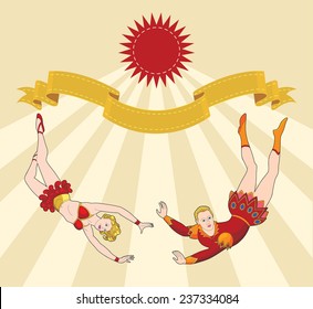 Flying couple