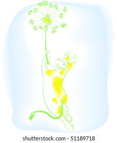 Flying cow