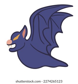 Flying creepy bats, good for graphic design resource, specialy for halloween theme.
