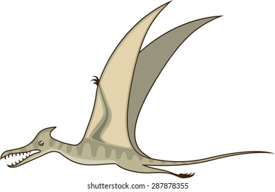 Flying Dinosaur Vector