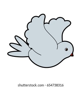 flying dove icon image 