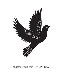 flying dove icon vector illustration symbol design