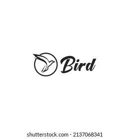 flying dove logo design vector.