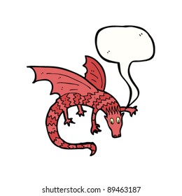 flying dragon cartoon