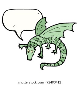 flying dragon cartoon