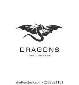 Flying Dragon, logo design inspiration