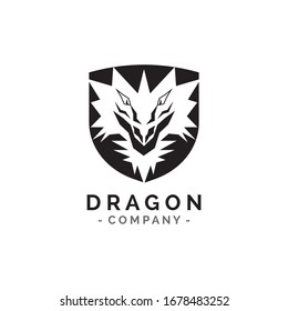 flying Dragon logo template vector illustration