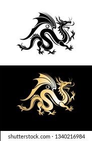 Flying Dragon tattoos 