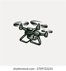Flying Drone vector illustration design 