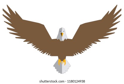 flying eagle icon | vector art