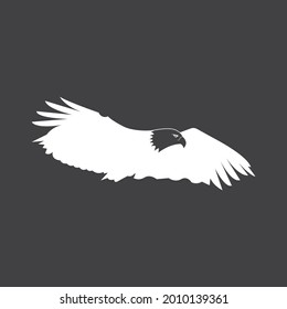 flying eagle icon vector illustration design background.