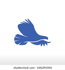 flying eagle logo design concept