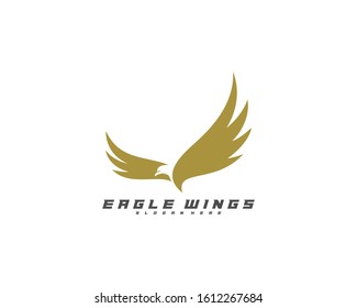 Flying Eagle Logo Design Vector, Creative design, Template, illustration